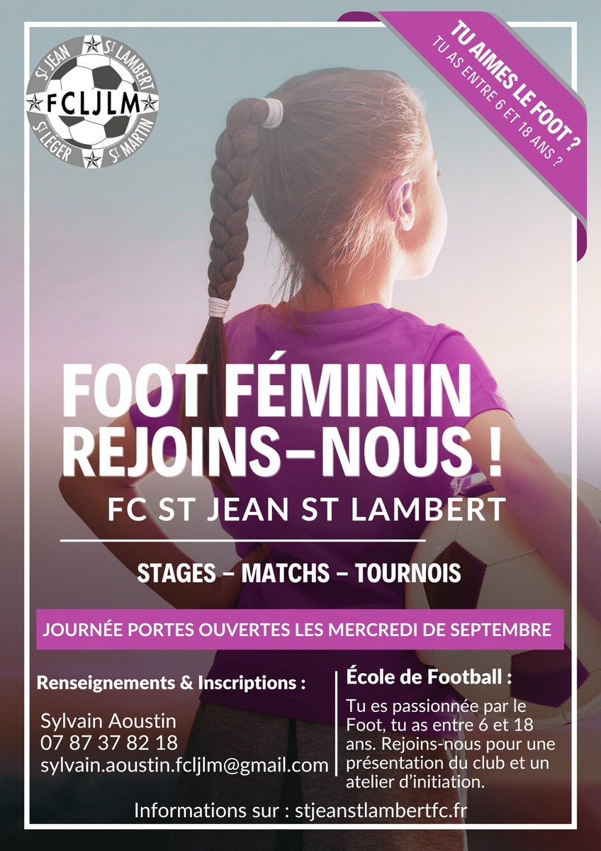 Développement Foot Féminin