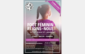 Développement Foot Féminin