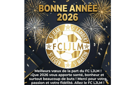 Bonne Année 2026 !