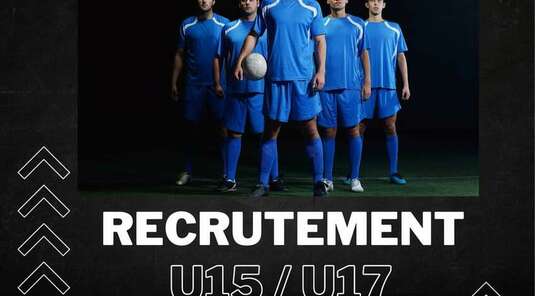 Alerte Recrutement : Joueurs U15/U17